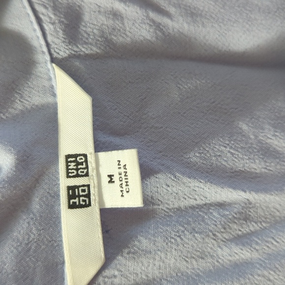 UNIQLO Baby Blue Collared Sleeveless Romper with Pockets Women’s medium - Picture 4 of 5